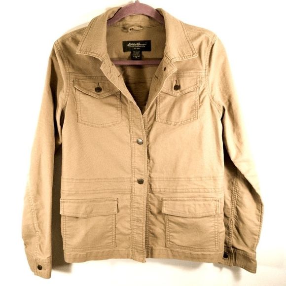 Eddie Bauer Utility Jacket Woman's Size M - Picture 1 of 7